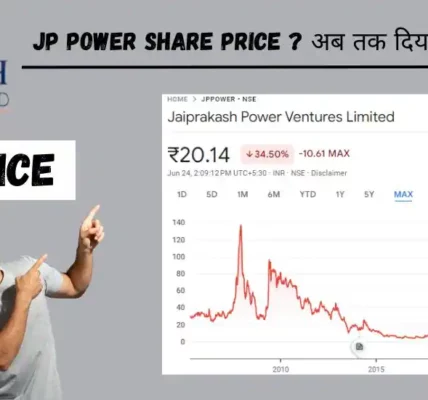 JP Power Share Price