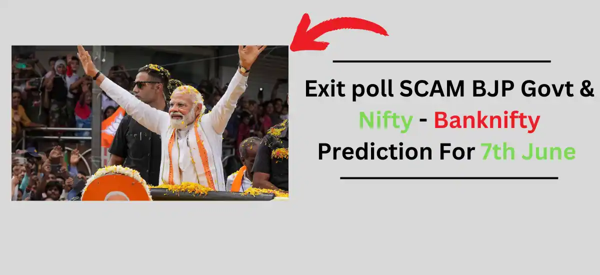 Exit poll SCAM I BJP Govt & Nifty