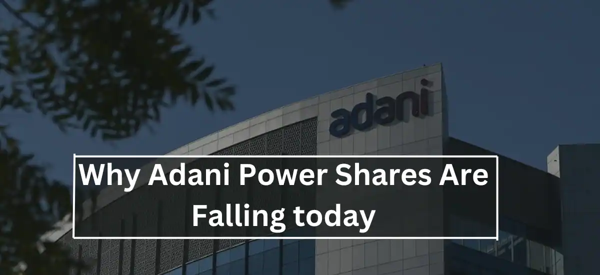 why adani power shares are falling today