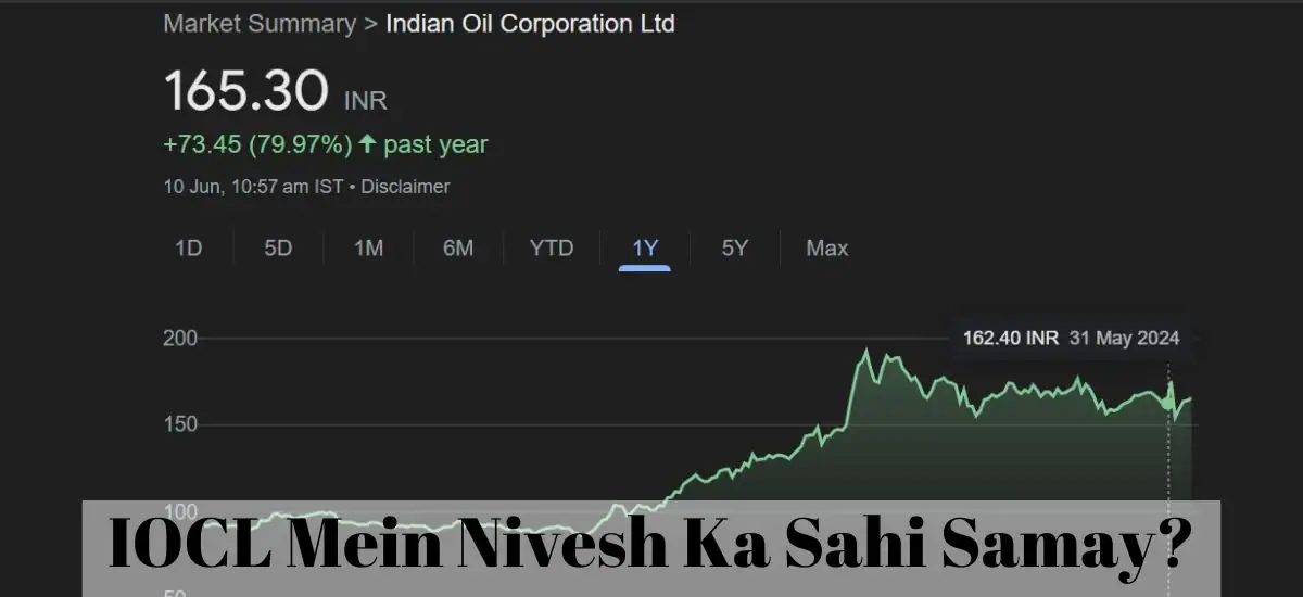 IOCL Mein Nivesh Ka Sahi Samay