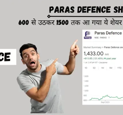 paras defence share price