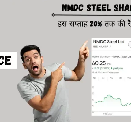 nmdc steel share price