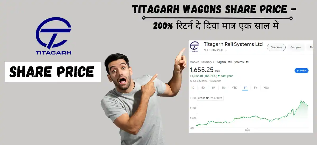 titagarh wagons share price