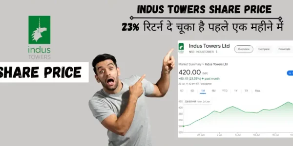 indus towers share price