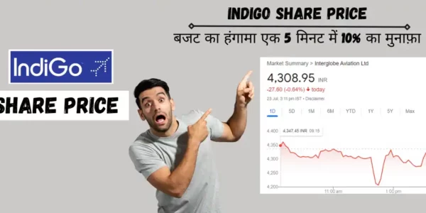 indigo share price