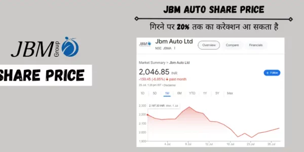 jbm auto share price