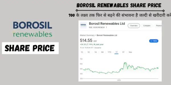 borosil renewables share price