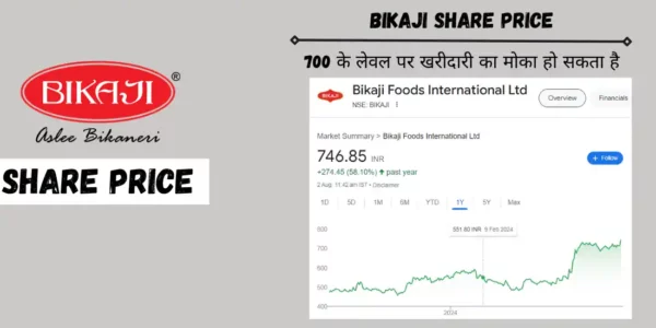 bikaji share price