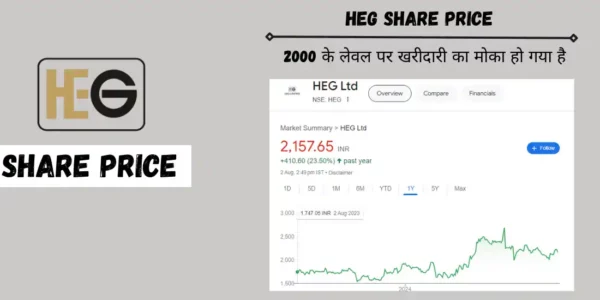 heg share price