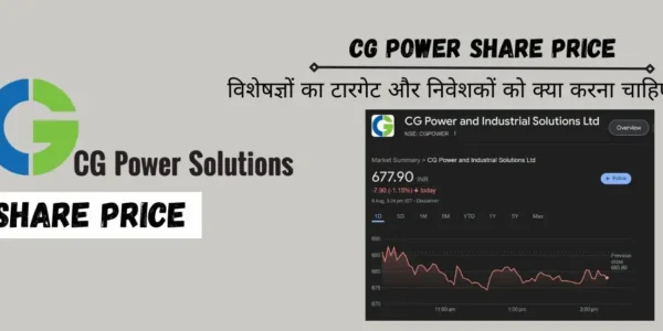 CG Power Share Price