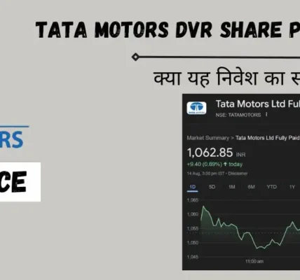 Tata Motors DVR Share Price