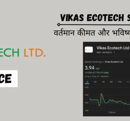 vikas ecotech share price