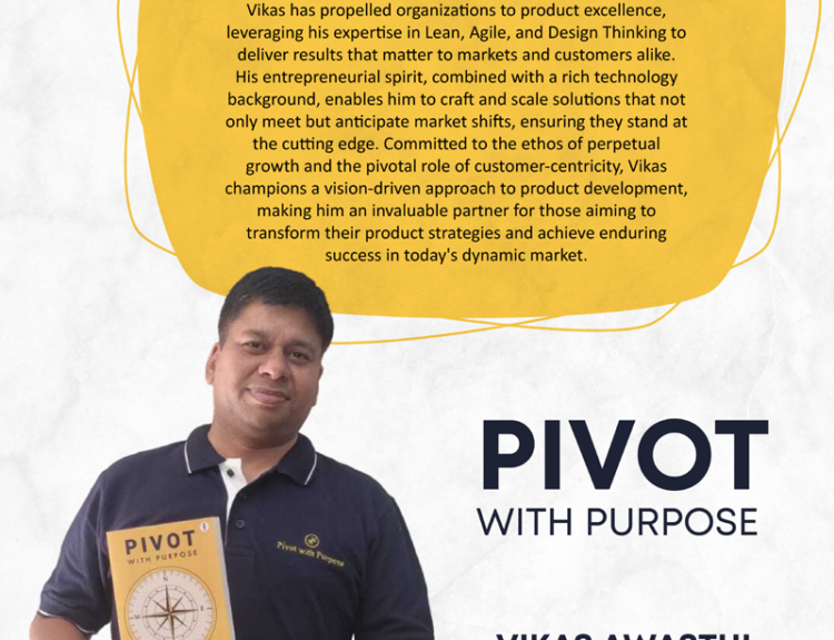 Pivot with Purpose, Vikas Awasthi, author of Pivot with Purpose