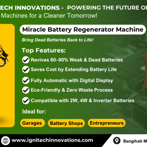 Local Entrepreneur, Ignitech Innovations, Arindam Mukherjee, IGNITECH INNOVATIONS PVT LTD, automotive service equipment, Automotive Services Industry