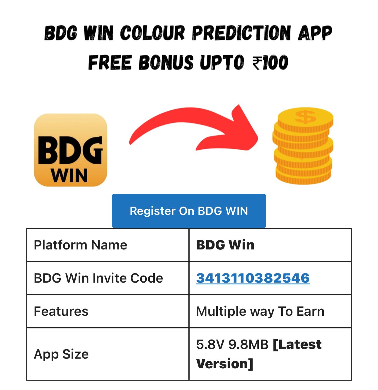 BDG Win App