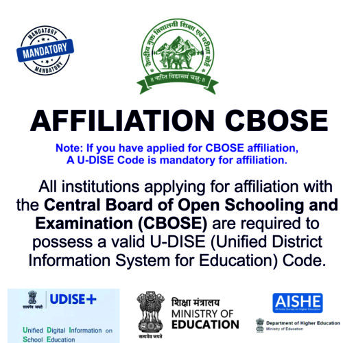 CBOSE open schooling affiliation reforms India