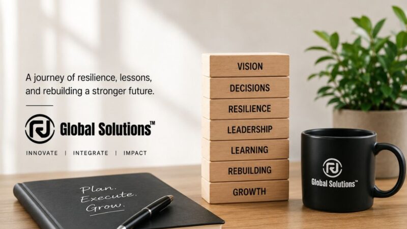 Every Setback Taught Me Something, The Journey of Rebuilding RJ Global Solutions