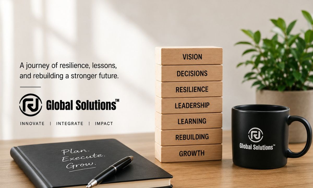 Every Setback Taught Me Something, The Journey of Rebuilding RJ Global Solutions